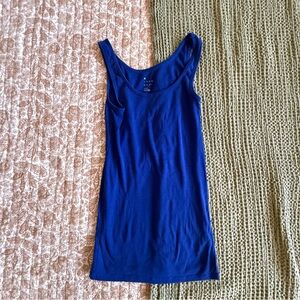 A New Day Blue Sleeveless Tank Dress Size S